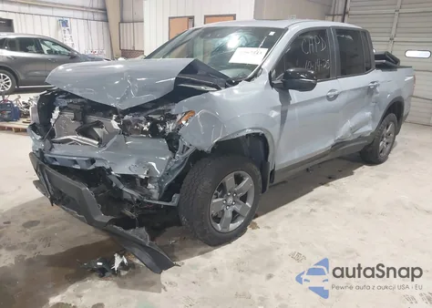 2025 Honda Ridgeline Trailsport из США, поврежденный, VIN 5FPYK3F6XSB015482